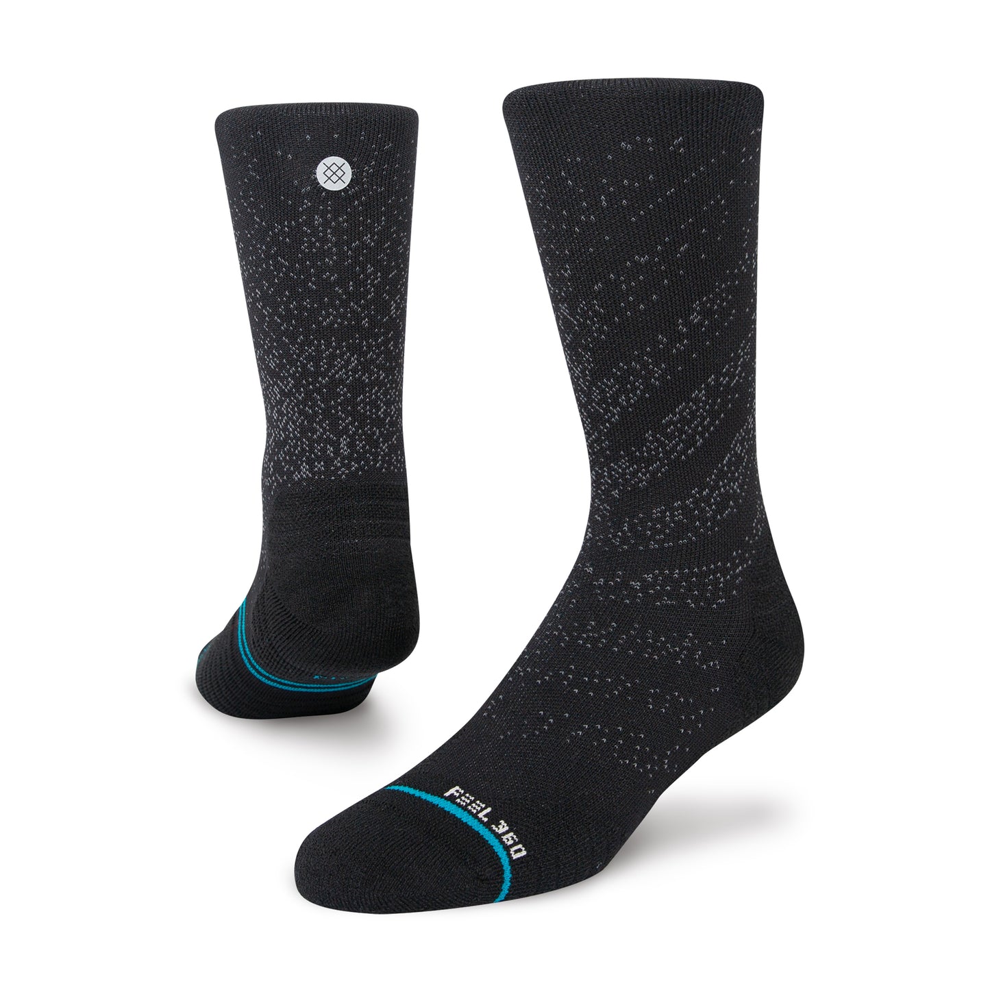 Stance Athletic Crew Socks (Small, Black)