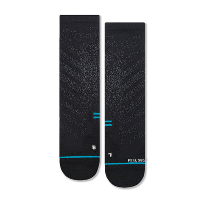 Stance Athletic Crew Socks (Small, Black)