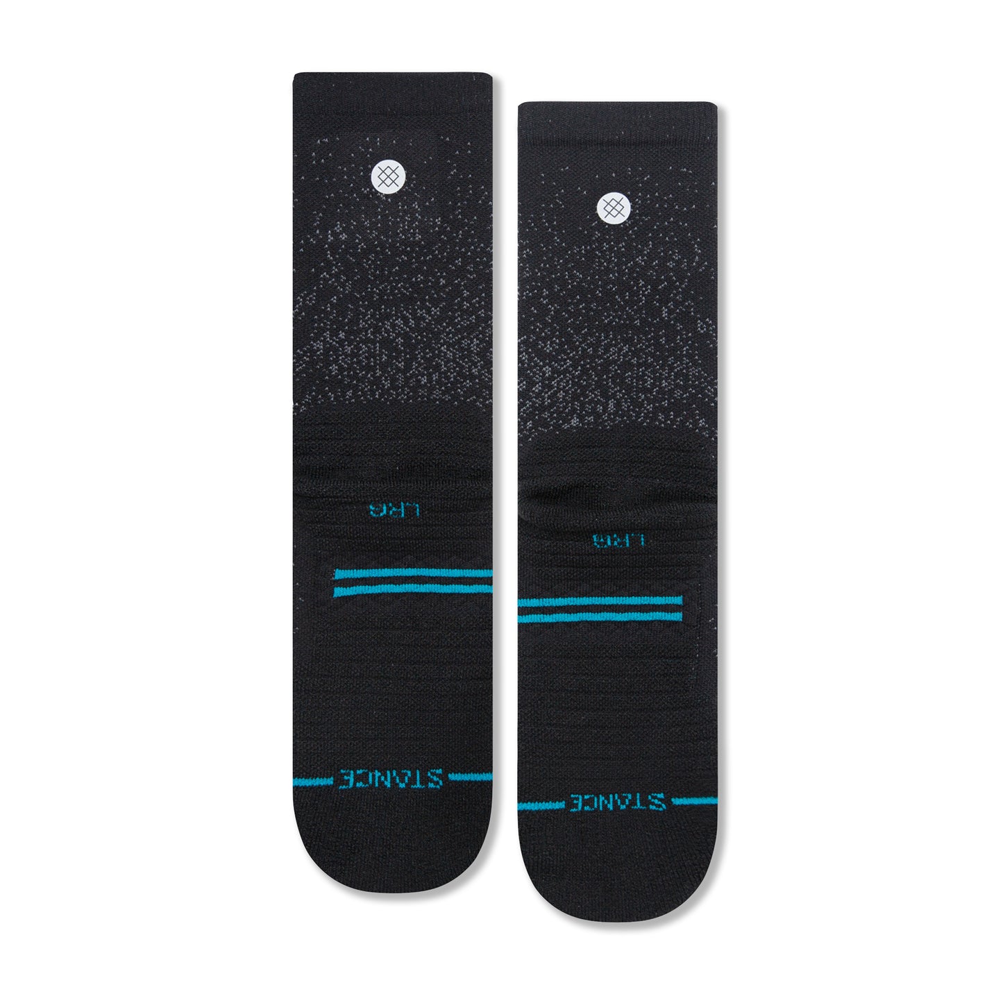 Stance Athletic Crew Socks (Small, Black)