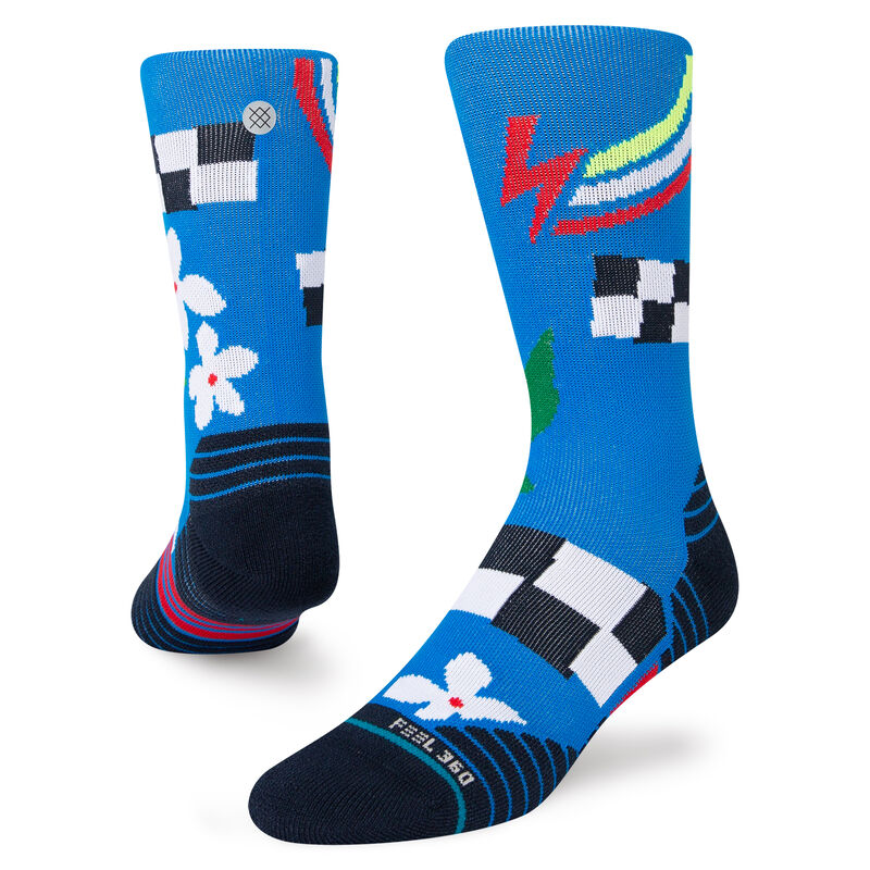 Stance Brickyard Crew Socks (Medium, Royal)