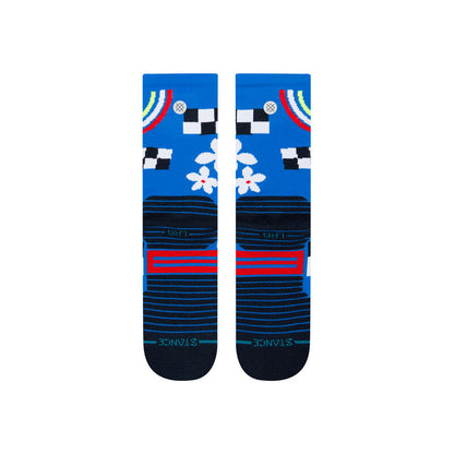 Stance Brickyard Crew Socks (Medium, Royal)