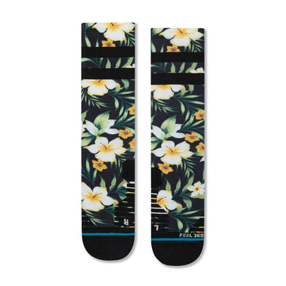 Stance Terrace Crew Socks (Medium, Black)