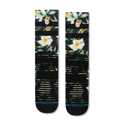Stance Terrace Crew Socks (Medium, Black)
