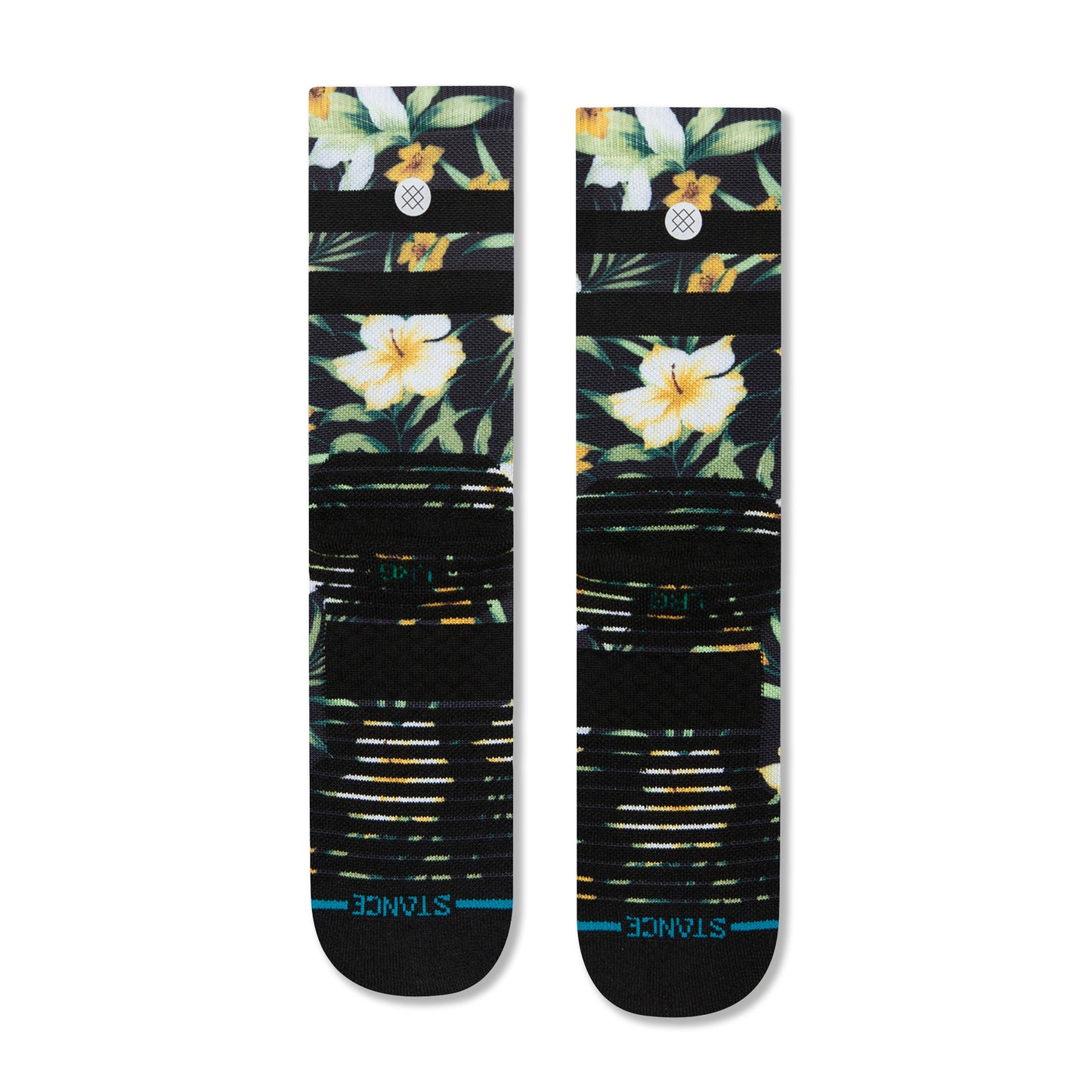 Stance Terrace Crew Socks (Medium, Black)