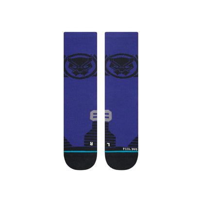 Stance The King Crew Socks (Medium, Purple)