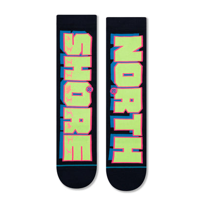 Stance So Haole Crew Socks (Medium, Navy)
