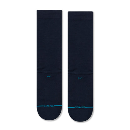 Stance So Haole Crew Socks (Medium, Navy)