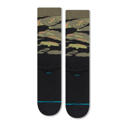 Stance Warbird Crew Socks (X-Large, Burgundy)