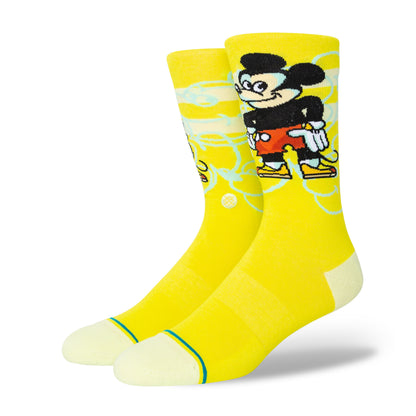 Stance Mickey Dillon Froelich Crew Socks (Medium, Lime)