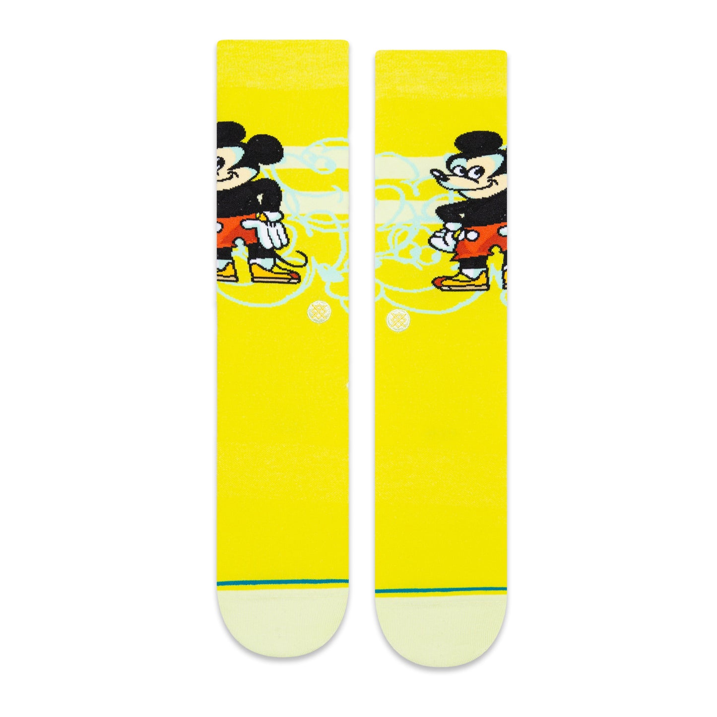 Stance Mickey Dillon Froelich Crew Socks (Medium, Lime)
