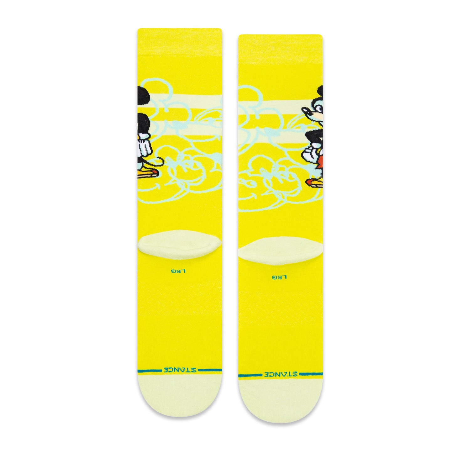 Stance Mickey Dillon Froelich Crew Socks (Large, Lime)