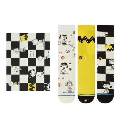 Stance Peanuts Box Set Crew Socks (Large, Multi)