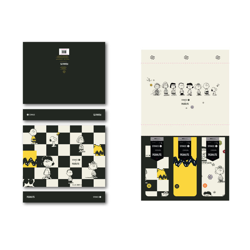 Stance Peanuts Box Set Crew Socks (Large, Multi)
