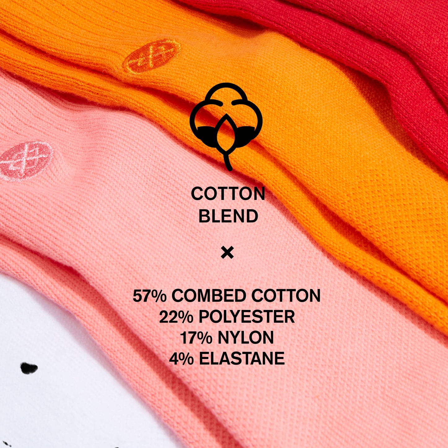 Stance Crew Icon ST 200 Socks (Medium, White)