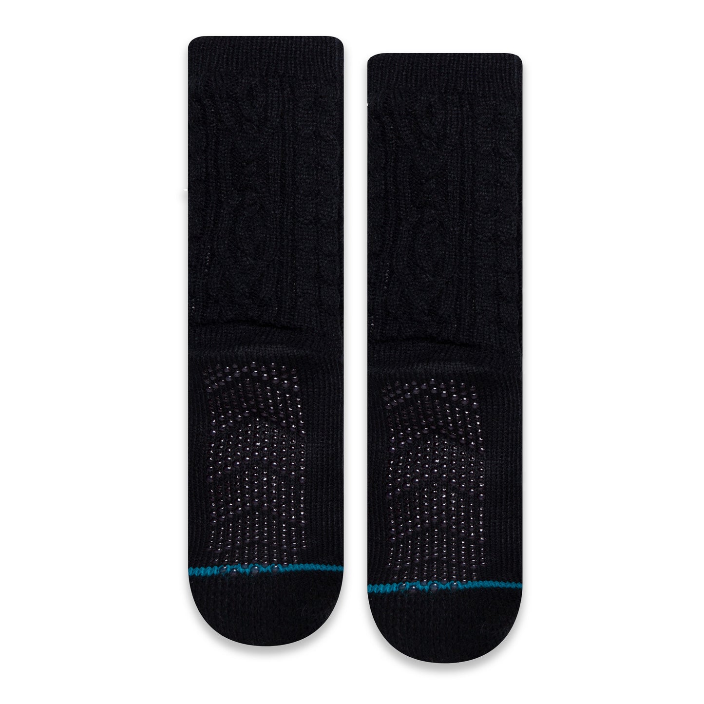 Stance Rowan Slipper Crew Socks (Small, Black)
