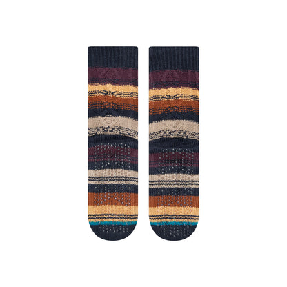 Stance Toasted Crew Socks (Large, Burgundy)