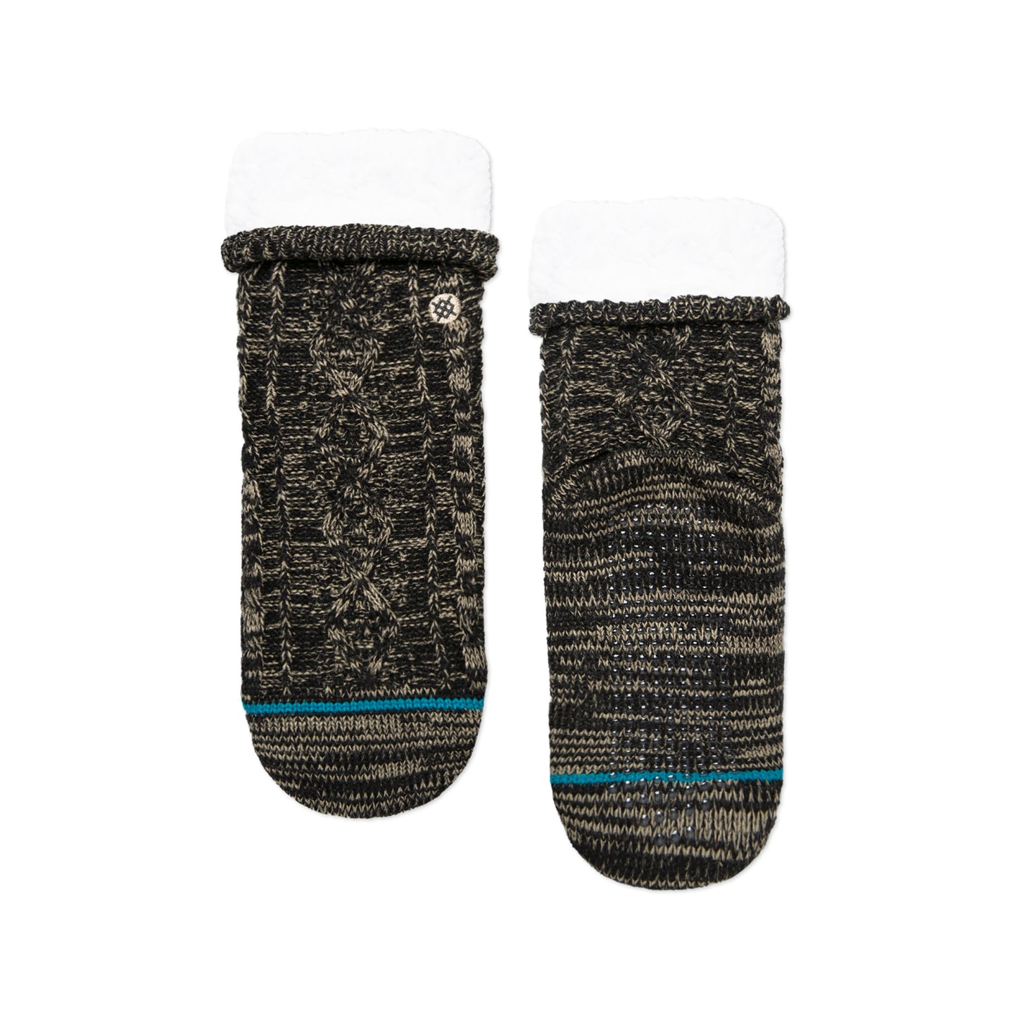Stance Aspen Crew Socks (Small, Washedblack)