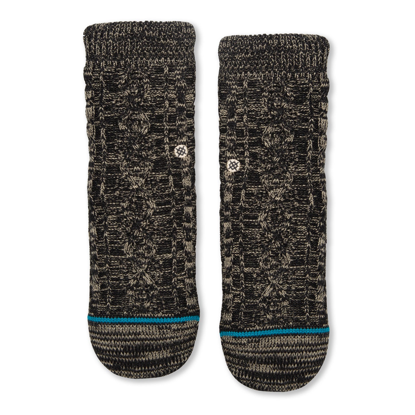 Stance Aspen Crew Socks (Small, Washedblack)