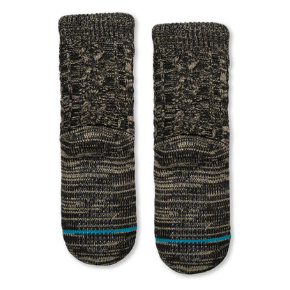Stance Aspen Crew Socks (Small, Washedblack)