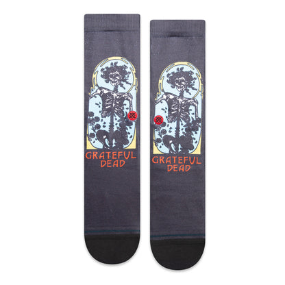 Stance Ful Crew Socks (Medium, Washed Black)