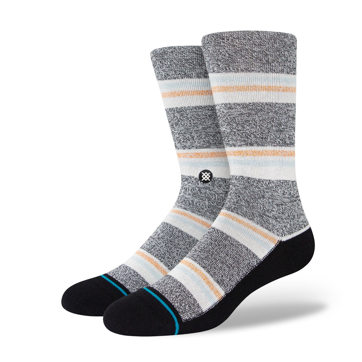 Stance Gilligan Crew Socks (Medium, Vintage White)