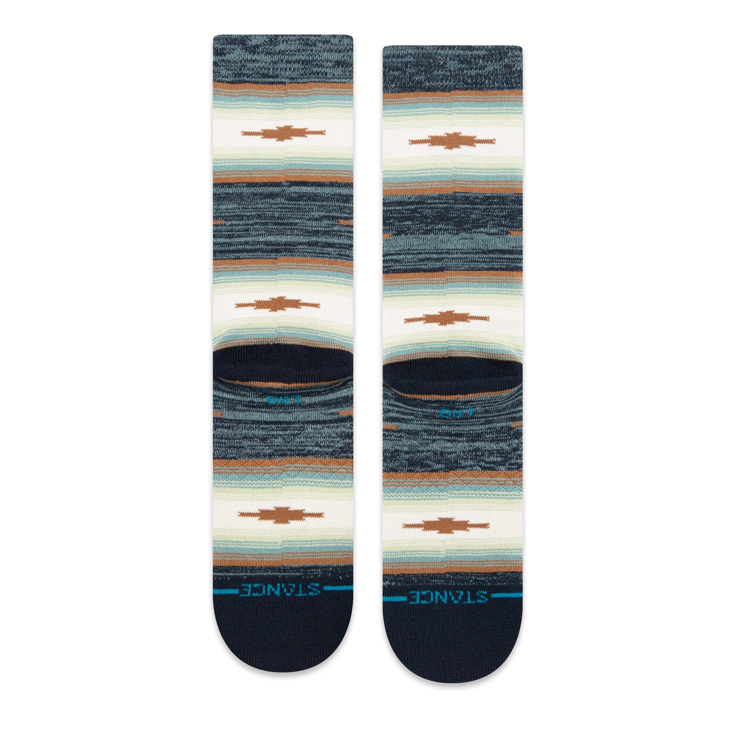 Stance Palama Crew Socks (Medium, Navy)