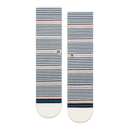 Stance Vicktor Crew Socks (Medium, Navy)