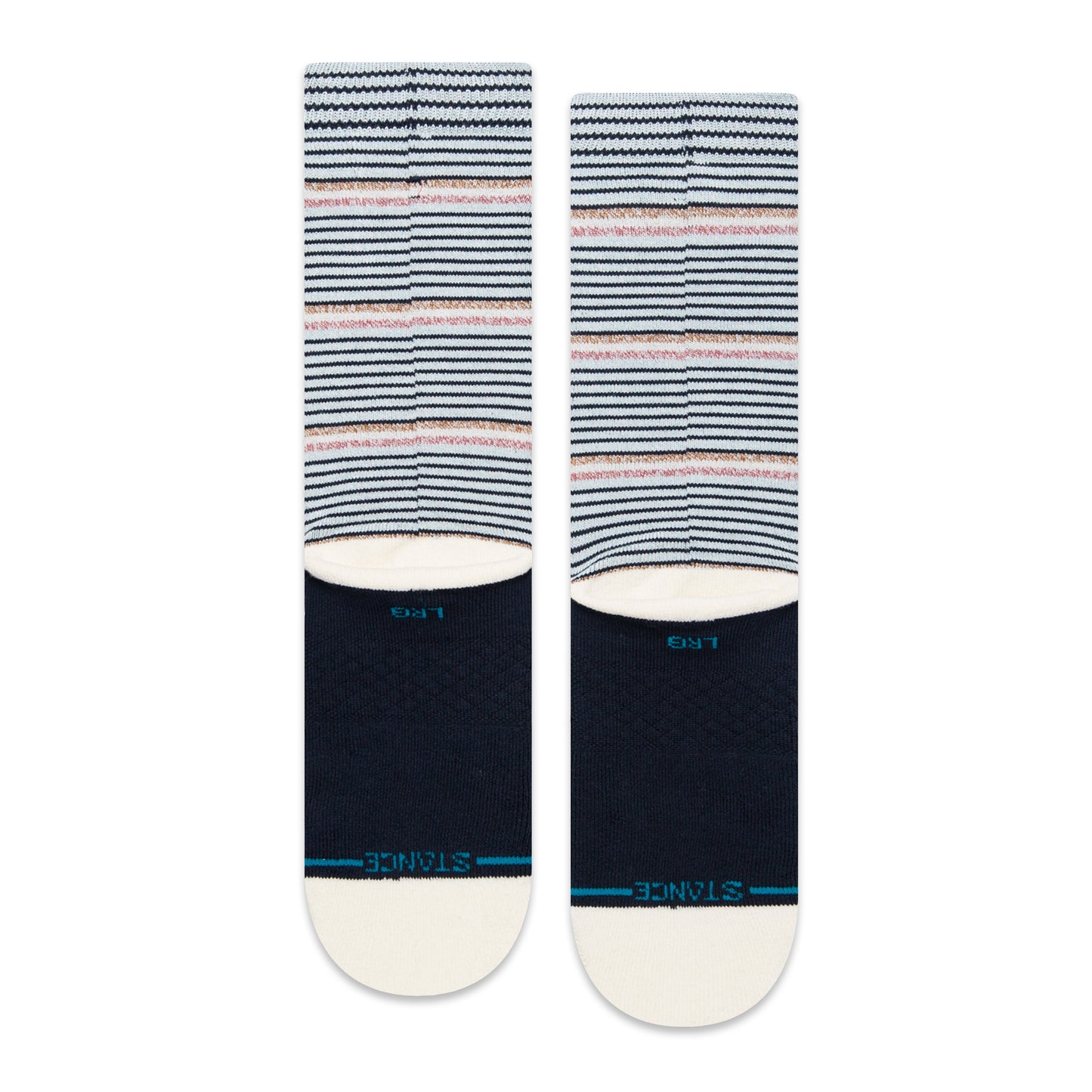 Stance Vicktor Crew Socks (Medium, Navy)