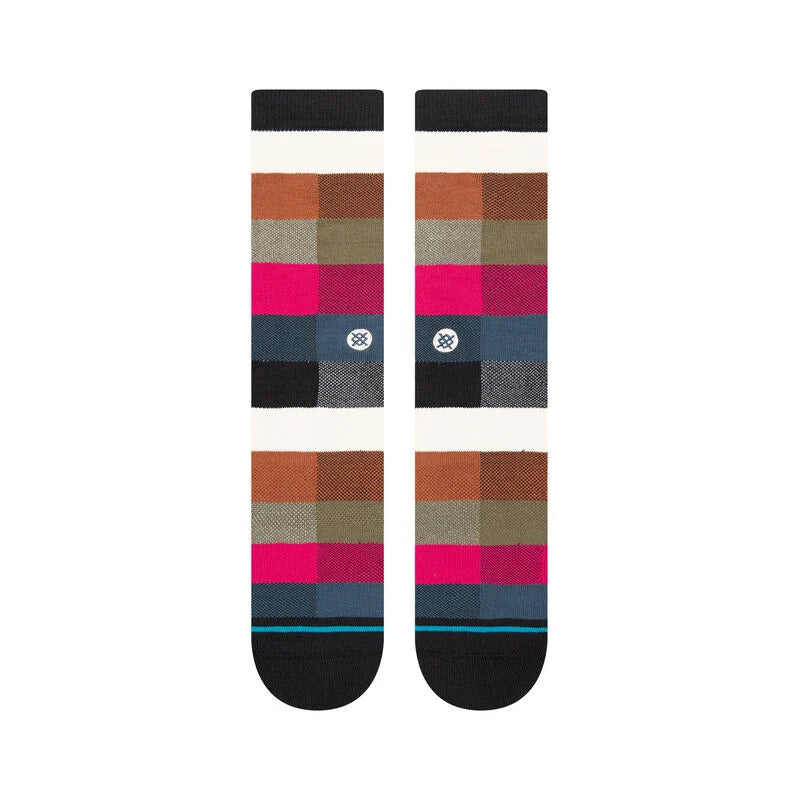 Stance Cryptic Crew Socks (Large, Black)