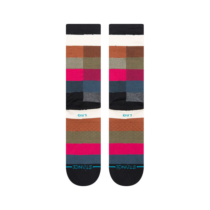 Stance Cryptic Crew Socks (Large, Black)