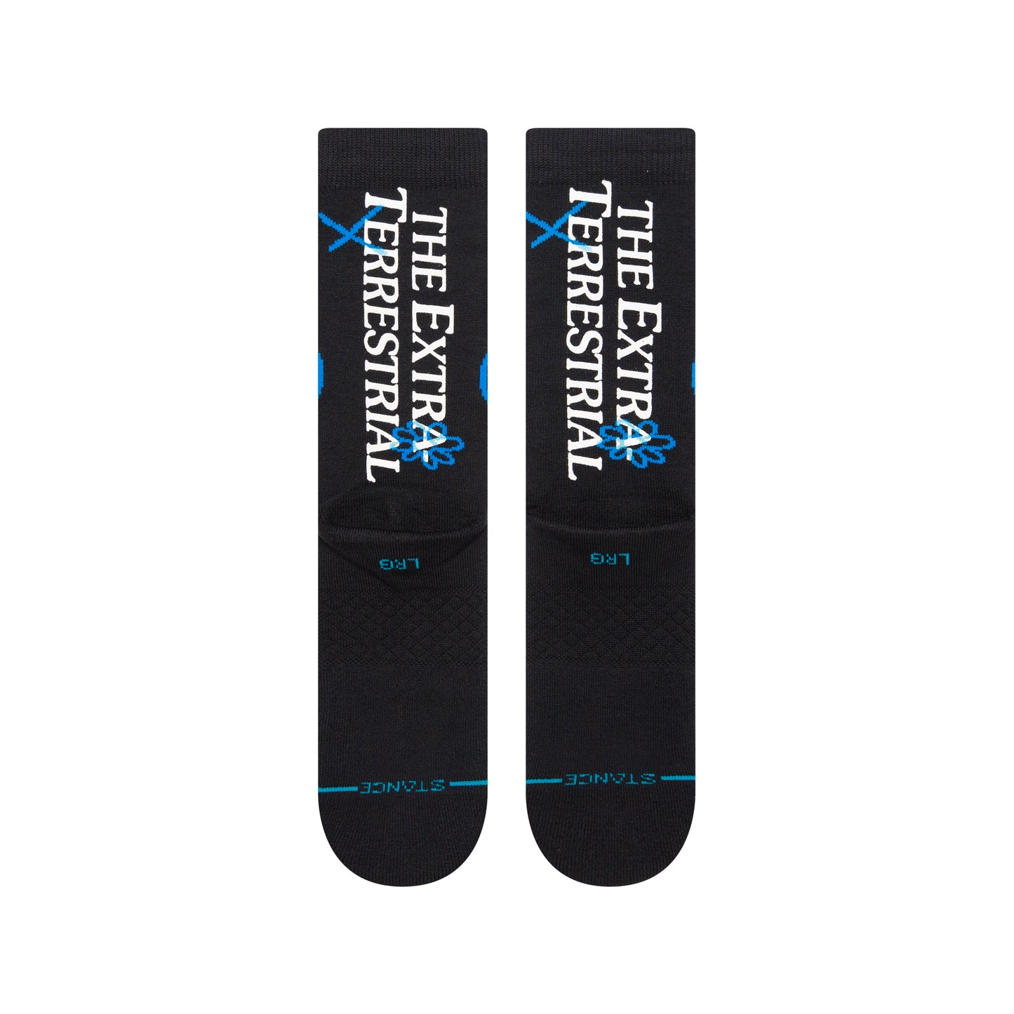 Stance Extra Terrestrial Crew Socks (Medium, Black)