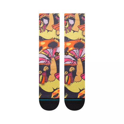 Stance Gooey Crew Socks (Large, Black)