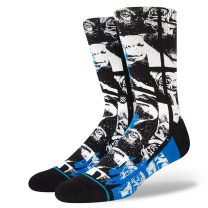 Stance Phone Home Crew Socks (Medium, Black)