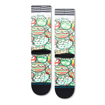 Stance Kevin Lyons Ornament Crew Socks (Medium, White)