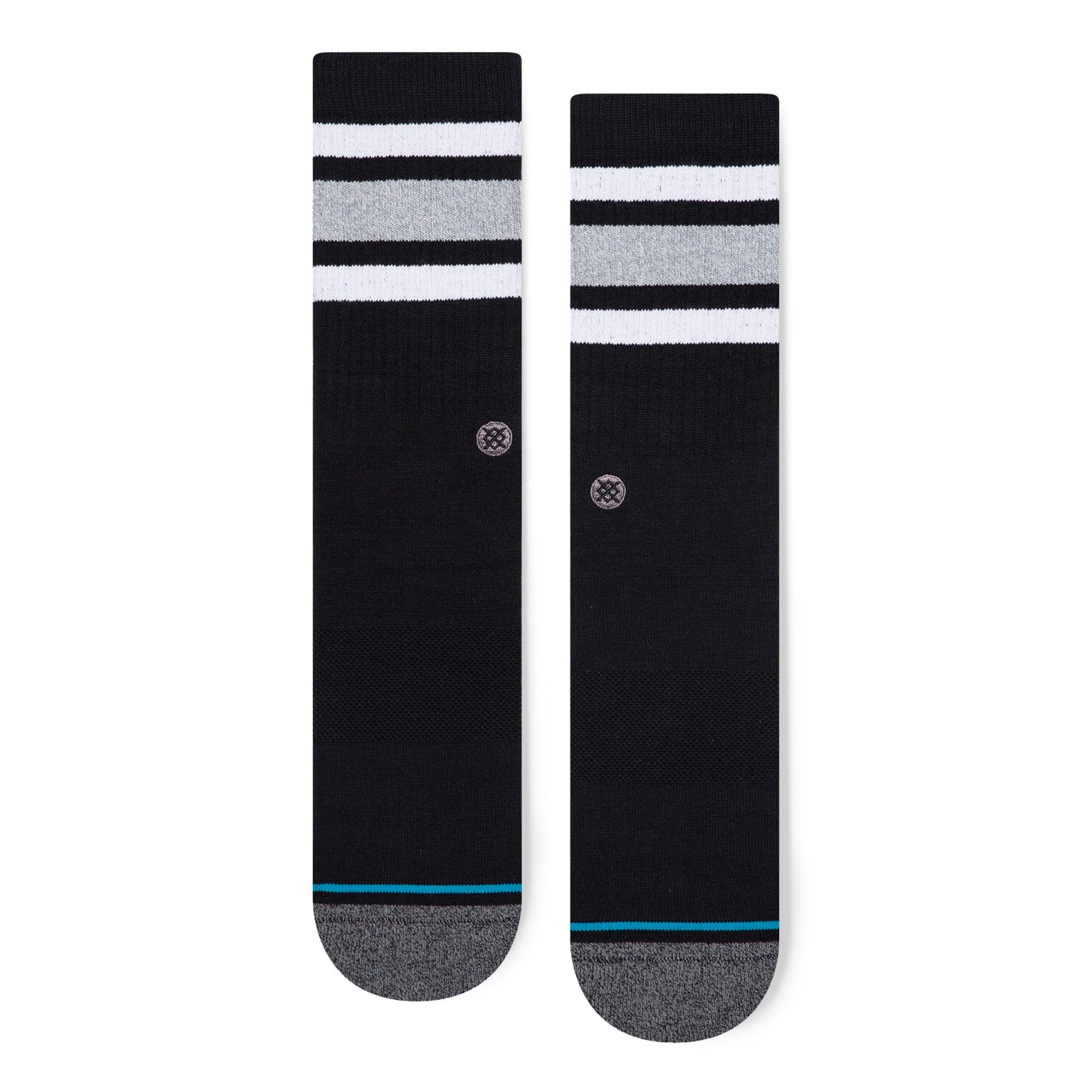 Stance Crew Boyd St Socks (Small, Black)