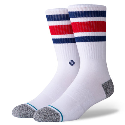 Stance Men's Crew Sock BOYD ST, Blue, Large
