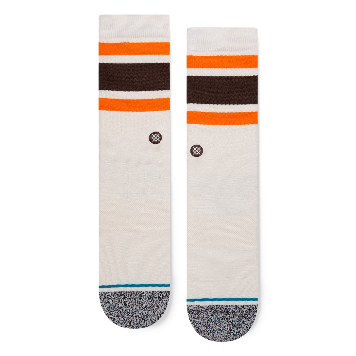 Stance Crew Boyd St Socks (Medium, Off White)