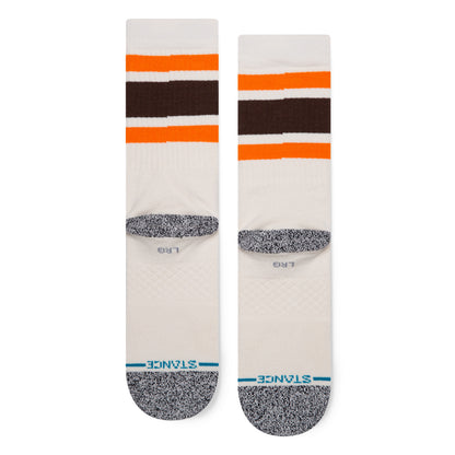 Stance Crew Boyd St Socks (Medium, Off White)