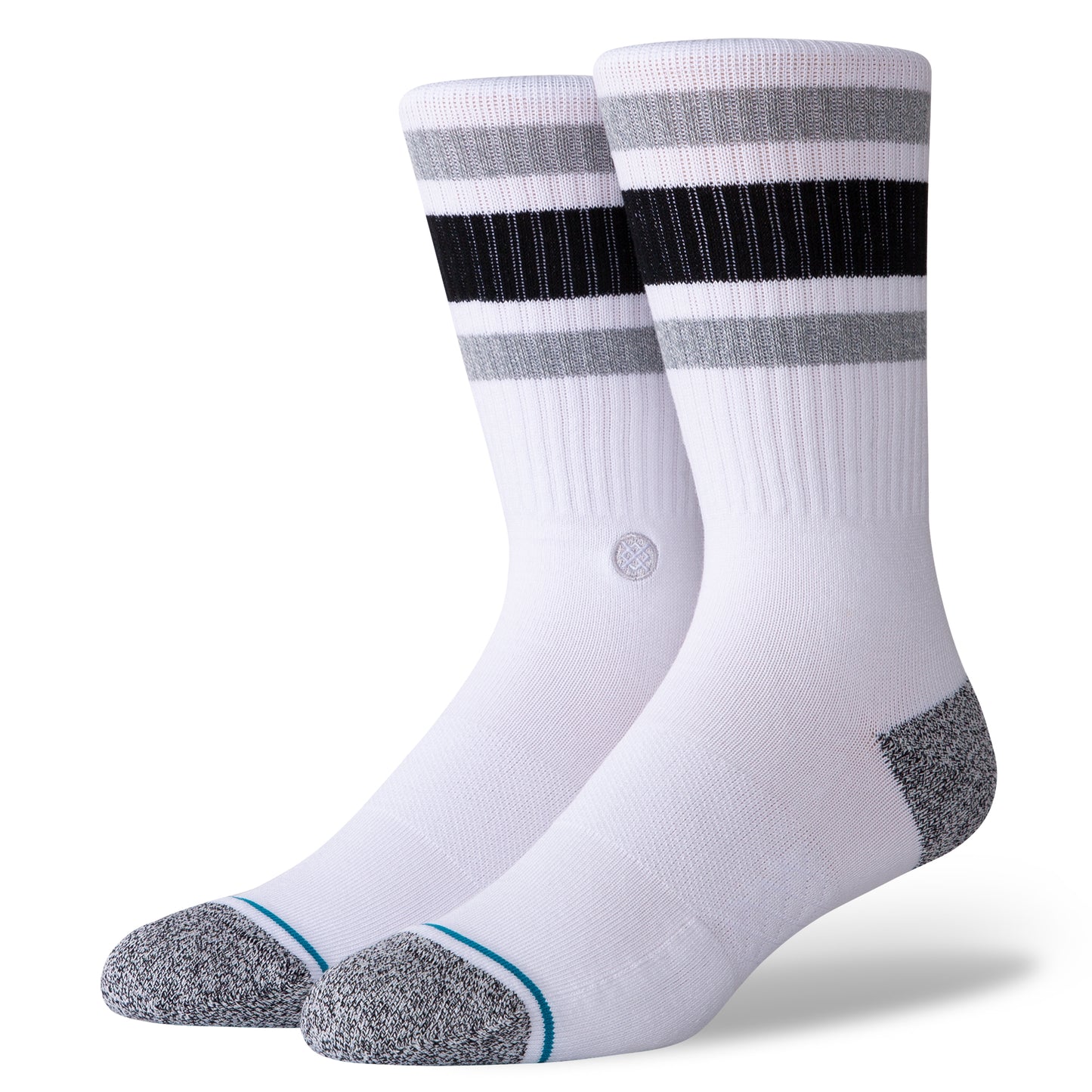 Stance Crew Boyd St Socks (Small, White)