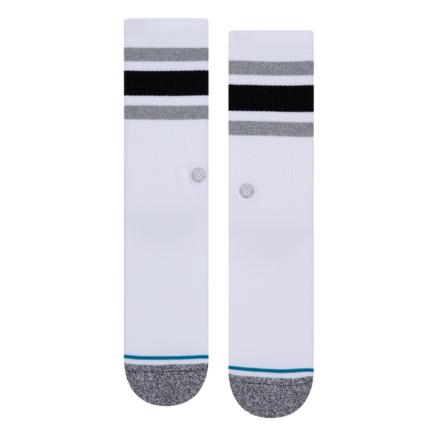 Stance Crew Boyd St Socks (Large, White)
