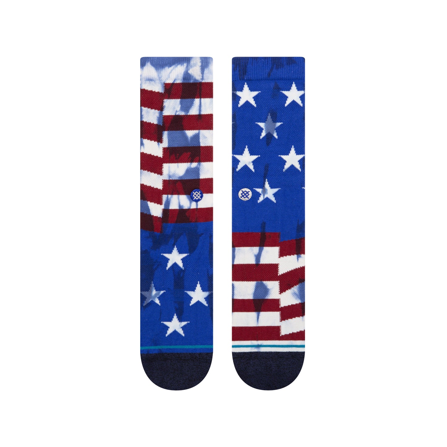 Stance The Banner Crew Socks (Small, Navy)