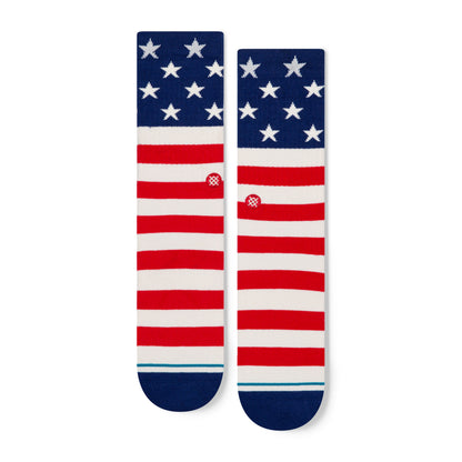 Stance Americana Crew Socks [6 Pack] (Large, Multi)