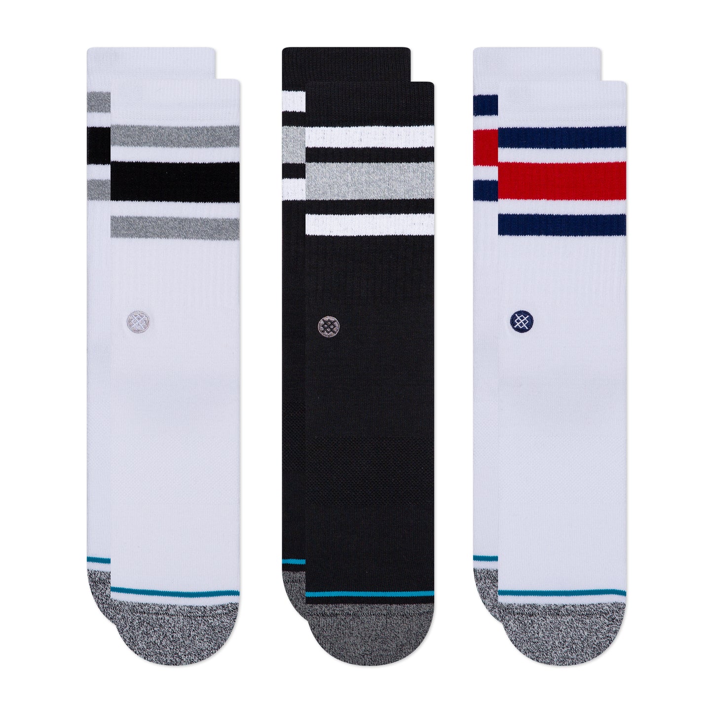 Stance Crew The Boyd Socks [3 Pack] (Large)
