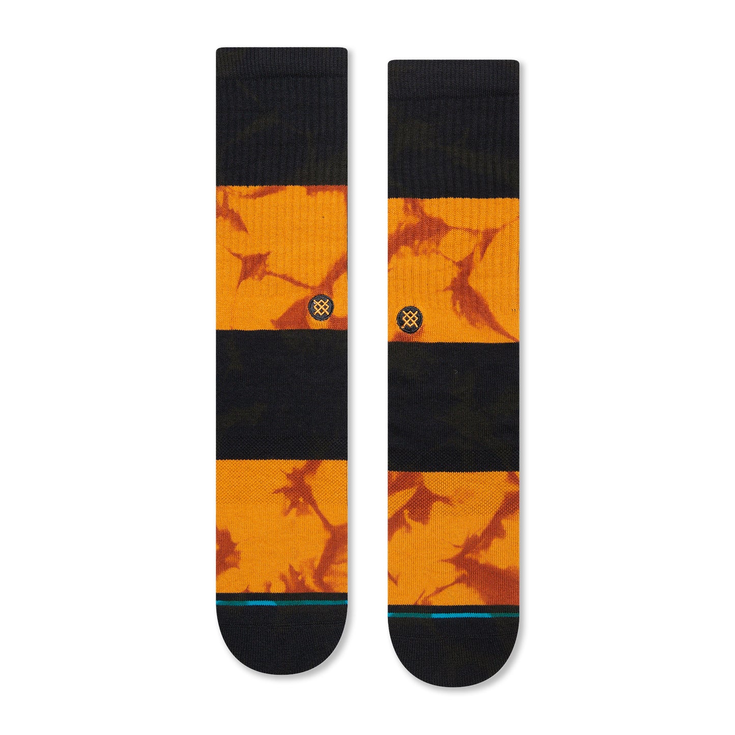 Stance Assurance Crew Socks (Medium, Brown)