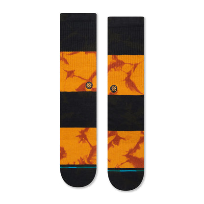Stance Assurance Crew Socks (Medium, Brown)