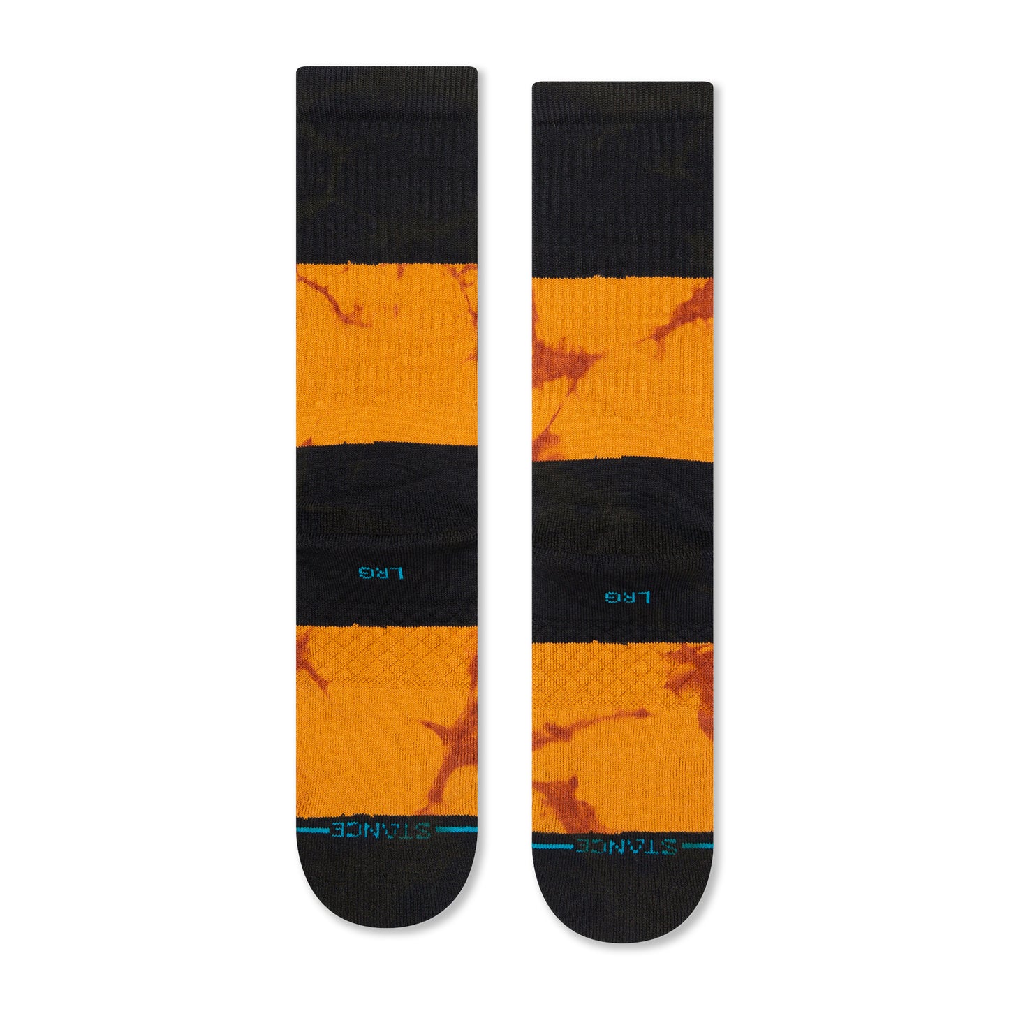Stance Assurance Crew Socks (Medium, Brown)