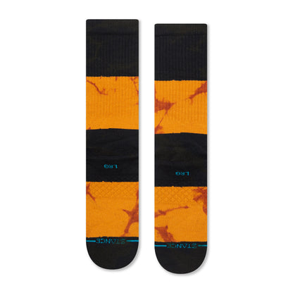 Stance Assurance Crew Socks (Medium, Brown)