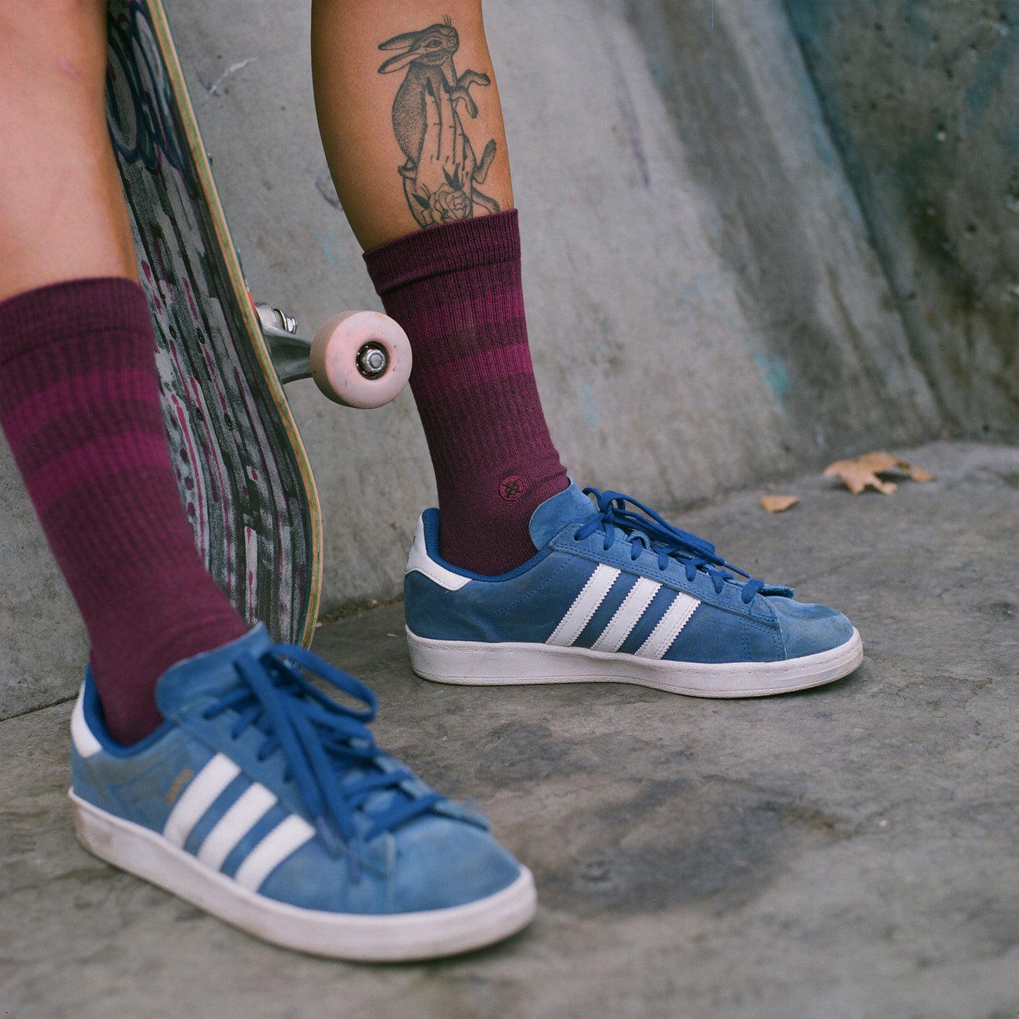 Stance Assurance Crew Socks (Medium, Brown)