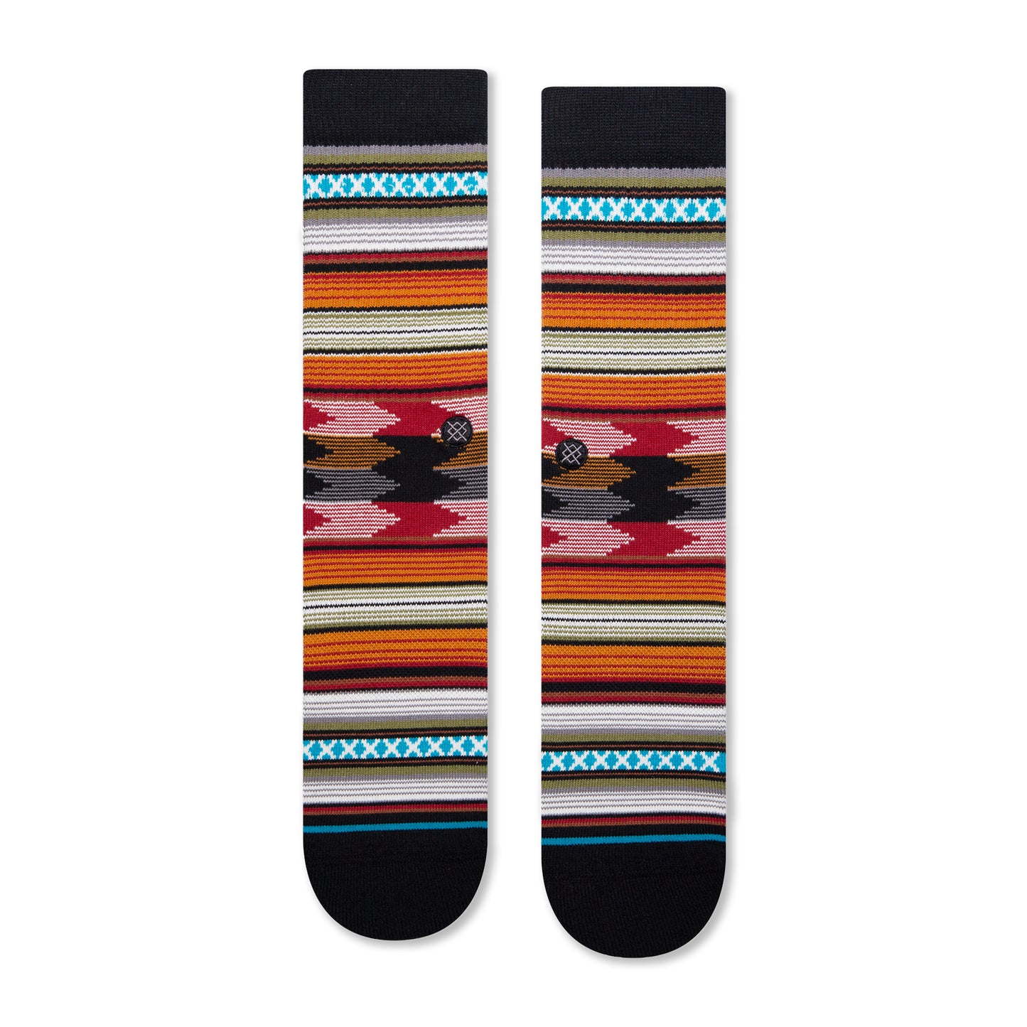 Stance Crew Baron Socks (Large, Black)