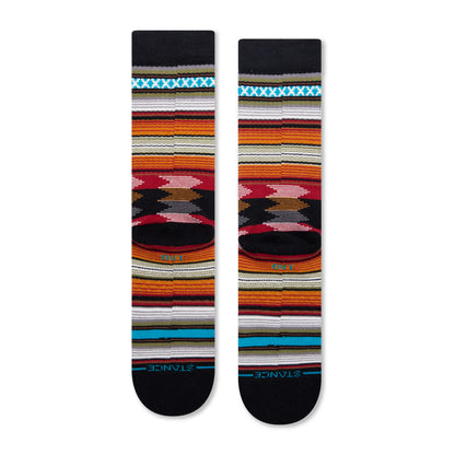 Stance Crew Baron Socks (Large, Black)